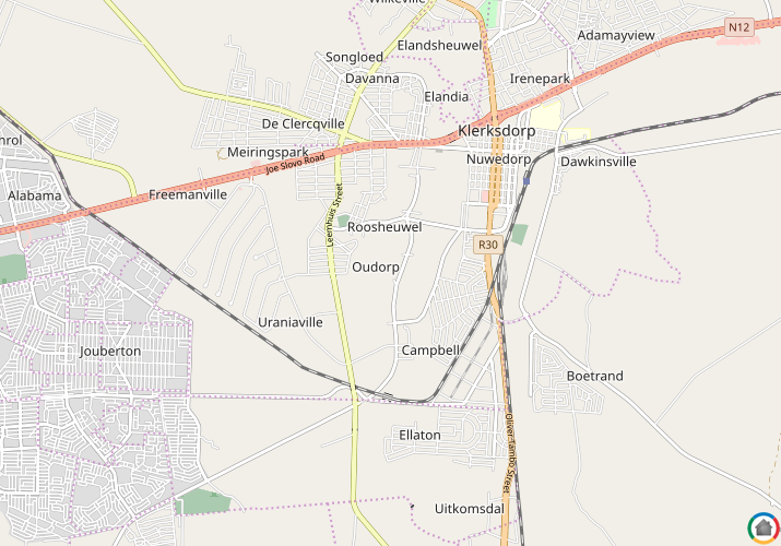Map location of Oudorp